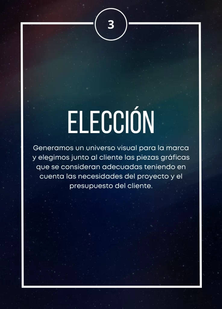 3. Elección