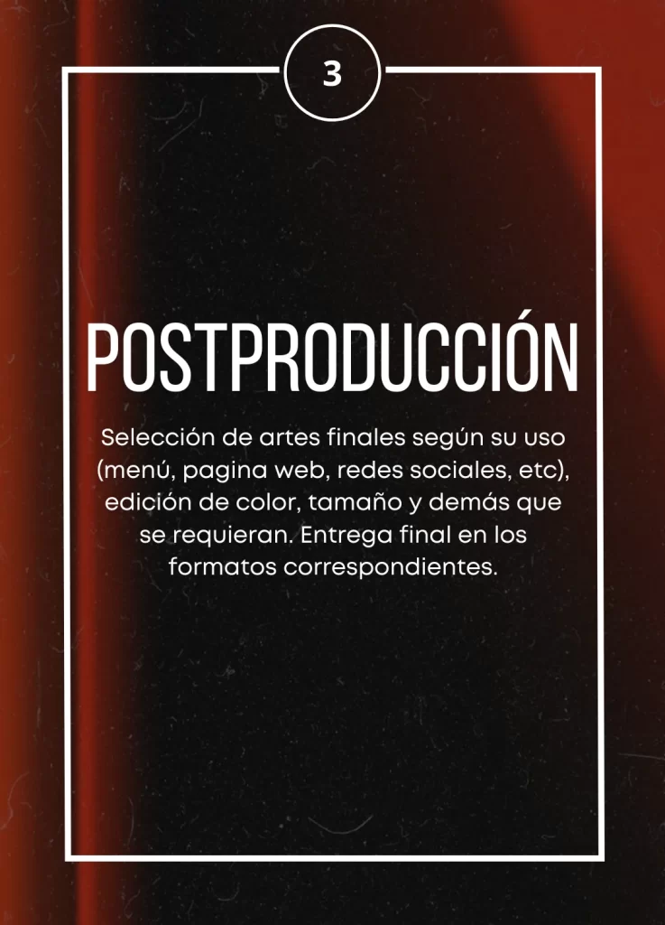 VIDEO Y FOTOGRAFÍA GASTRONÓMICA SILA STAAL