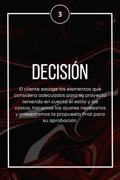 3. Decisión